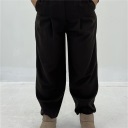 pantalone in tessuto modello balloon point